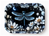 Moonlit Dragonfly Metal Tray