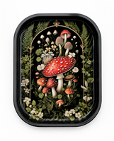Mushroom Forest Metal Tray