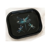 Three Dragonflies Metal Tray