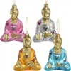 Buddha with Butterfly Glass Ornament