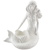 Shellie Mermaid Porcelain Statue