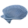 Clam Shell Porcelain Tray Blue