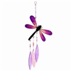 Purple Resin Dragonfly Suncatcher