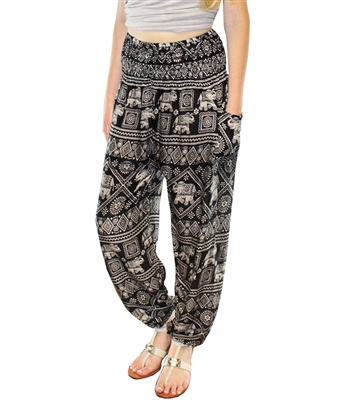 *Jeannie Pants Black-White
