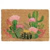 Cactus Blooms Door Mat