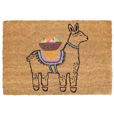 Lancy Llama Door Mat