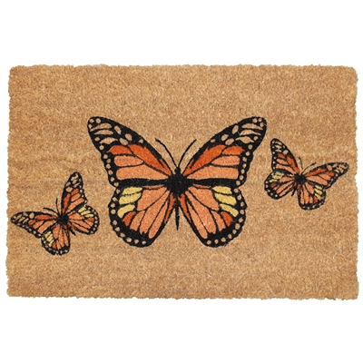 Monarch Butterflies Door Mat