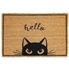 Hello Cat Door Mat