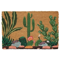 Cactus Garden Door Mat