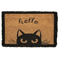 Hello Cat Mini Door Mat