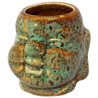Happy Buddha Mini Ceramic Cup