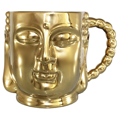 Golden Buddha Mug