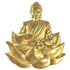 BUDDHA INCENSE HOLDER GOLD
