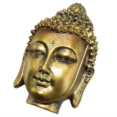 Golden Buddha Bust Box