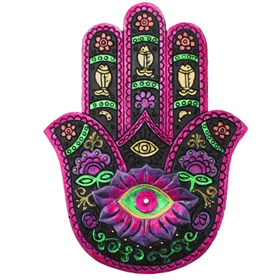 Hamsa Incense Holder and Wall Plaque