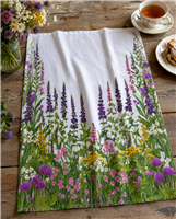 Lavender Gardens Flour Sack Tea Towel