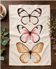Vintage Butterfly Flour Sack Tea Towel