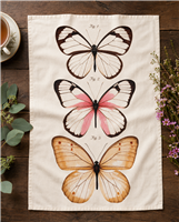 Vintage Butterfly Flour Sack Tea Towel