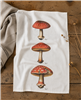 Amanita Mushrooms Flour Sack Tea Towel