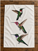 Hummingbird Flour Sack Tea Towel