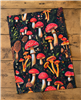 Tea Towel Dark Forest Mushroom