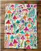 Tea Towel Colorful Mushroom