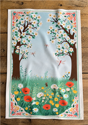 Tea Towel Spring Meadow
