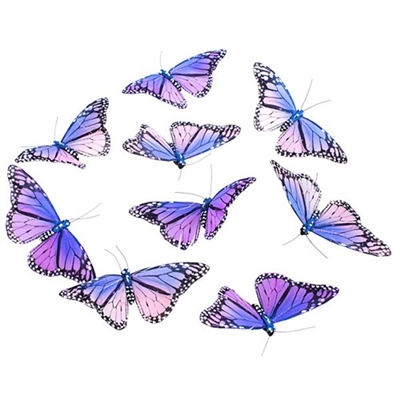 Lavender Butterfly Garland