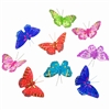Royal Rainbow Glitter Butterfly Garland