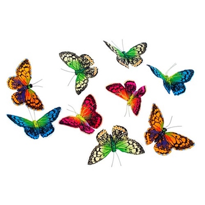 Butterfly Garland Colorful Royals
