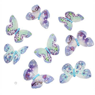 Lilac Fantasy Butterfly Garland