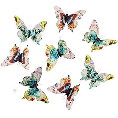 Royal Fantasy Paper Butterfly Garland