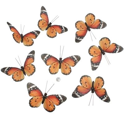 True Monarch Butterfly Garland