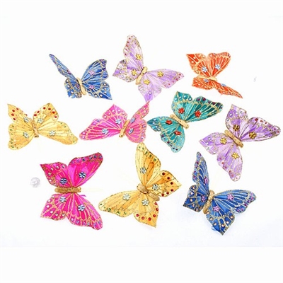 Butterfly Garland Multi-Color