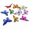 Rainbow Monarch Butterfly Garland