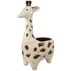 Jaxon Giraffe Ceramic Pot