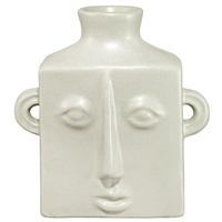 Humble Hudson Face Vase Ceramic