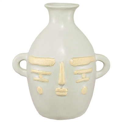 Atzi Face Vase Ceramic