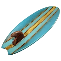 Mavericks Surfboard Ceramic Plate