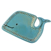 Winona Whale Tray Turquoise/Brown