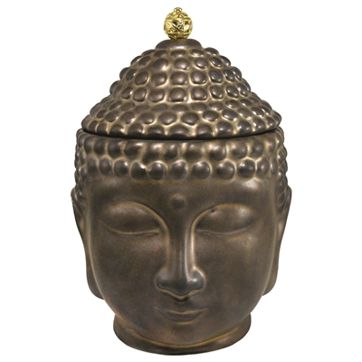 Serene Buddha Jar With Lid