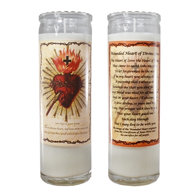 Wounded Heart Candle Jar