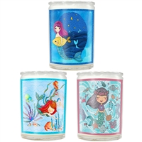 Little Mermaid Mini Candle Jars